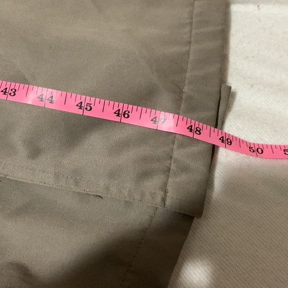 London Fog Towne trench coat 38 short with belt and fleece liner taupe excellent - Picture 13 of 15